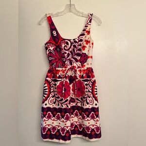 Trina Turk Jewel Tone Floral Dress size 0